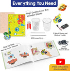 Smartivity 10-in-1 Motor-Powered Gadgets Kit for Kids Ages 6,7,8,9,10,11,12 Years Old | Build 10+ Cool Electronics Projects | Birthday Gift for Smart Kids | DIY STEM Toy for Boys & Girls 6-12