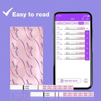 Easy@Home Pregnancy Test Strips Kit: 100 Pack hCG Test Strips - Early Detection Home Bulk Pregnancy Strips | EZW1-S:100