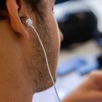 LUDOS Clamor USB C Headphones for iPhone 16 15 Pro Max Plus iPad Pro, 5 Years Warranty, USB-C Earbuds for Samsung Galaxy S24 S23 Ultra S22 S21 FE S20 A55 A54 A53, USB Type C Earphones - White