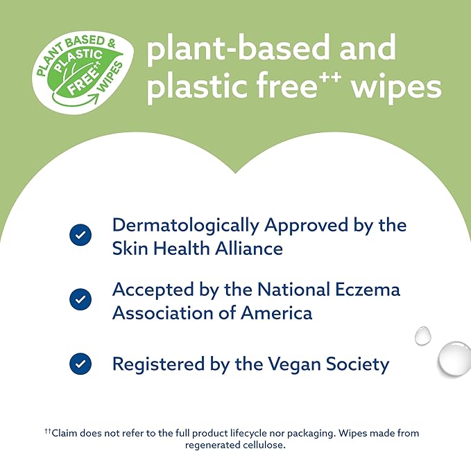 WaterWipes Sensitive+ Baby & Toddler Wipes, 3-In-1 Cleans, Cares, Protects, 99.9% Water, Textured Clean, Unscented & Hypoallergenic, 60 Count (1 Pack)