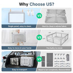 Baby Playpen,Large Play Pen for Babies and Toddlers with Door 79x71 Inch, Adjustable Playpen Non-Slip Suction Cups Base Safe and Sturdy, Indoor Outdoor Playard,Black