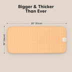 5-Pack Cotton Muslin Burp Cloths Baby Girls, Boys - Soft & Absorbent Spit Up Burp Rags, Large Muslin Towel, Cotton Wash Cloths for Babies, Newborn, Infant, No Shrink, Durable, Neutral (Phase)