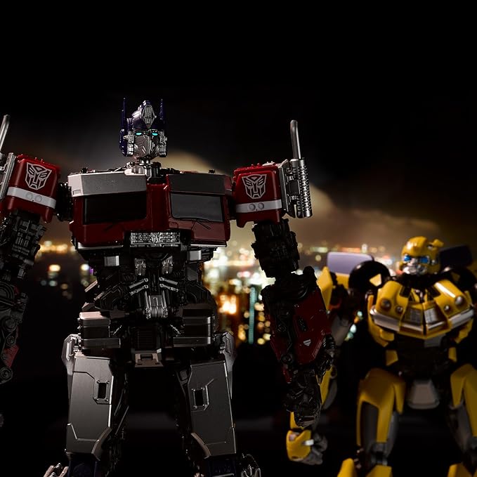 YOLOPARK Bumblebee Transformers Toy Rise of The Beasts Action Figure,Highly Articulated 6.5 Inch Transformer Toys for Boys Girls 8 Years Old and Up,No Converting Bumblebee Model Kit