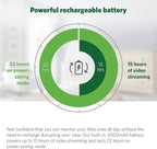 LeapFrog LF915-2HD Baby Monitor, 2 Cameras, 5” 720p Screen, 360° Pan-Tilt-Zoom, Color Night Vision, Night Light, Two-Way Intercom, Secured Transmission No WiFi