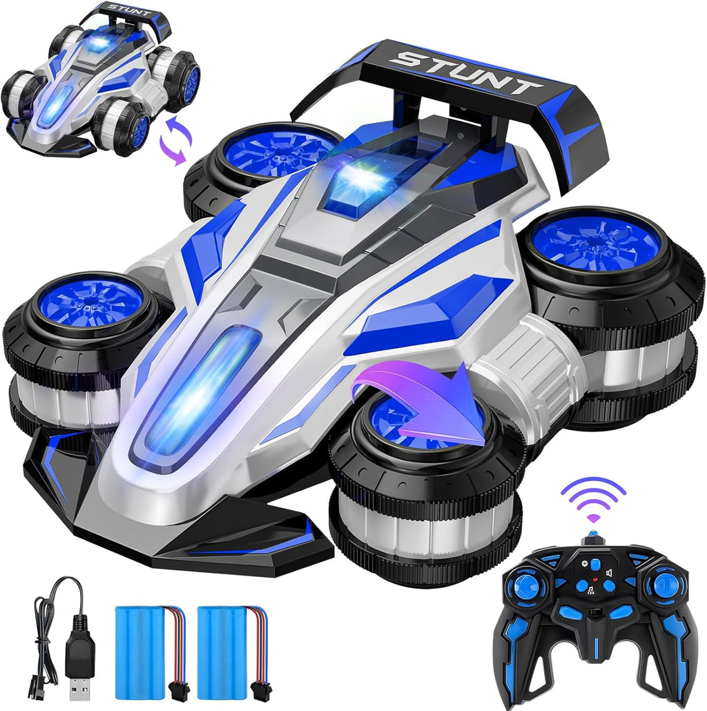 High-Speed Drift RC Stunt Deformation Car, 360-Degree Rotating Transforming RC Car, Birthday Gift for Boys and Girls Aged 6-16