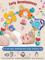 Pau1Hami1ton Baby Stroller Arch Toys, Car Seat Toys,Bouncer Toy Bar/Mobile for Bassinet,Adjustable Baby Hanging Toys Fit for Crib Bed,Stroller,Car Seat.S-19(Crab)