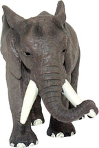 FUNSHOWCASE African Jungle Animals Female Elephant Cow Toy Figure Realistic Plastic Figurine Height 3.5-inch