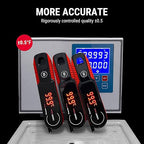 ThermoPro Lightning 1-Second Instant Read Meat Thermometer, Kitchen Food Thermometer with Auto Wake/Sleep/180° Rotating Display, Waterproof Cooking Thermometer for Oil Deep Fry Smoker BBQ Grill