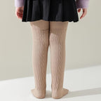 Mini angel Baby Tights Toddler Girl Tights Seamless Cable Knit Leggings Soft Cotton Stockings Pantyhose 3/4/5 Pack