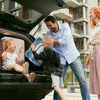 TPN Collapsible Baby Bathtub for Infants to Toddler with Real-time Temp Monitor+Floating Cushion,Foldable Baby Bath Tub Set Applicable 0-36 Month,Perfect Portable Travel Baby Tub for Newborns Boy