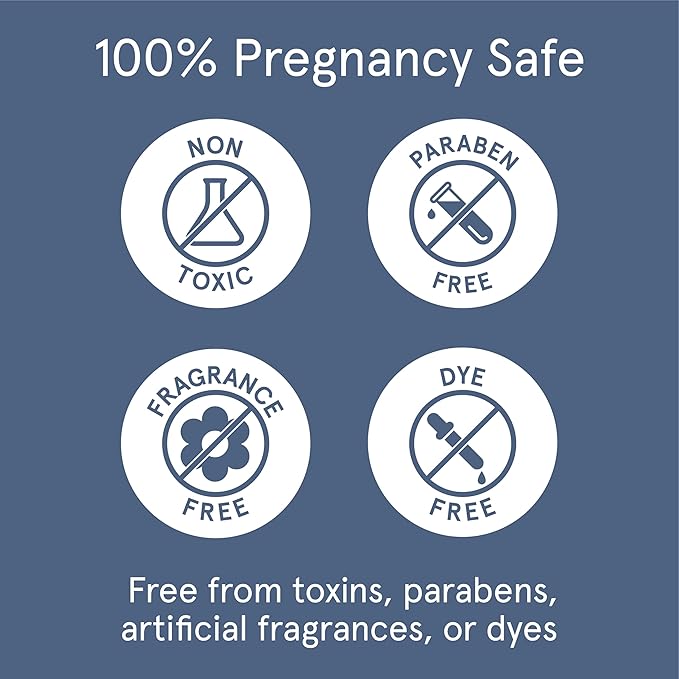 LOLA Stretch Mark Prevention Cream with Hydrating Body Oil for Skin Elasticity - Gentle Hypoallergenic Maternity Self Care Formula - Cocoa Butter Scar Cream & Collagen Support - 4 Fl Oz