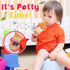 Potty Training Watch for Toddlers with Countdown, Magnetic Charging, Flashing Lights, Fun Music or Vibration Alerts - Waterproof Interactive Toilet Training Reminder for Boys & Girls Ages 2-9