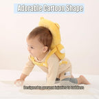 Feidoog Baby Head Protector Cushion Backpack with 3 Knee Pads for Walking & Crawling,Tiger