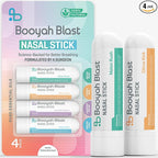 Nasal Sticks, Natural Sinus Inhaler Stick, Menthol Inhaler, Nasal Inhaler Stick 4PK (Winter Chill, Citrus Kick, Lavender Dream, Melon Rush)