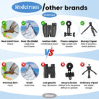 25x30 Professional Large Eyepiece Binoculars for Adults - Complete Kit with Phone Adapter, Tripod Adapter, Waterproof and Compact for Outdoor Adventures