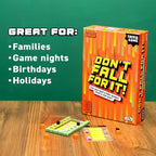 Don't Fall for It – Fun Trivia Board Game Age 3+ for Families and Kids | Hilarious Family Game for All Ages | 2+ Players, Portable and Easy to Play
