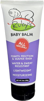 Ruby’s Ultra Premium Baby Ointment | All-Natural Diaper Rash Cream with Calendula Oil | Soothes Cradle Cap, Eczema, Dry Skin & Chapped Lips | Pediatrician-Recommended | Petroleum Free – 3oz