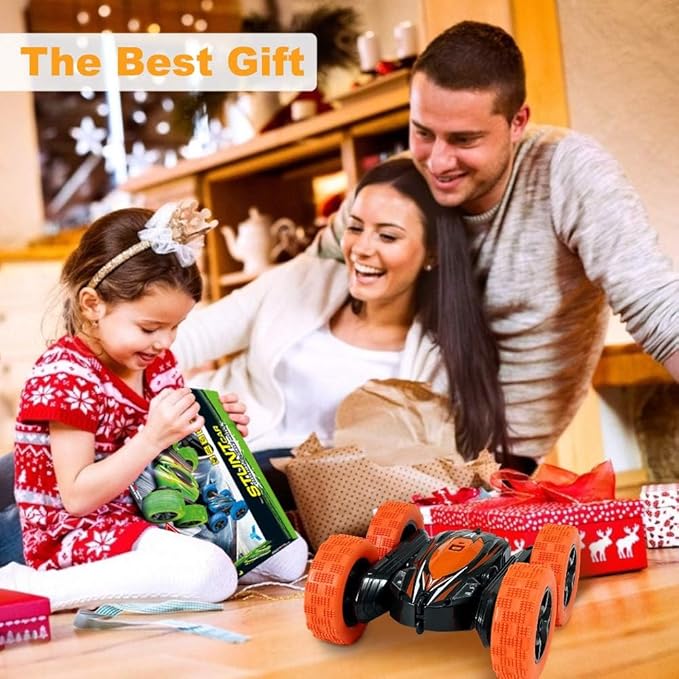 FREE TO FLY Remote Control Car Rc Cars - Drift High Speed 4Wd Off Road Stunt with 360° Flips - Christmas Birthday Gifts Racing Toys for Kids Age 8-12 6-8 3-5