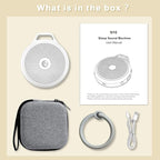 Portable White Noise Sleep Sound Machine for Home and Travel. Perfect for Your Sleeping Baby with a dimmable Night Light and Long Battery Life. Baby Essential Adult/Child Lock Feature