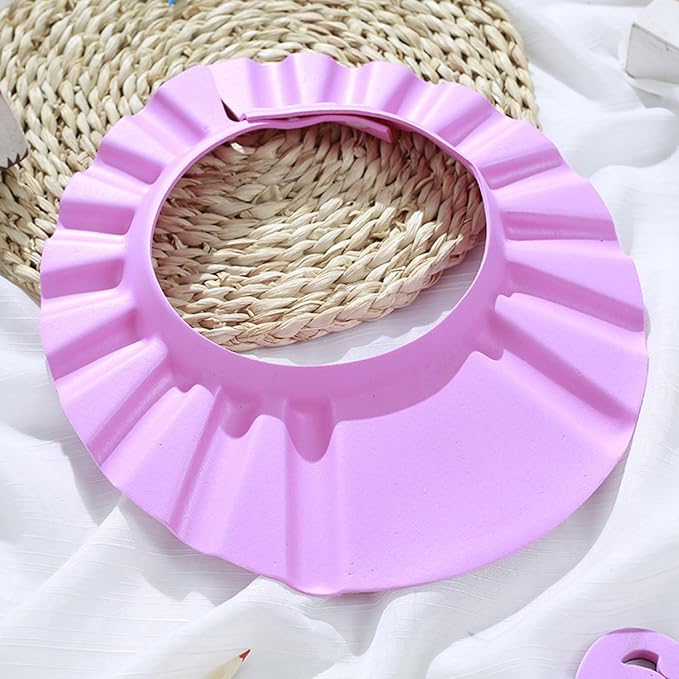Baby Bath Head Cap Visor Shower Bathing Protection Bath Cap Visor Hat for Baby Toddler Kids