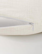 Nursing Pillow Covers, Muslin Nursing Cover for Breastfeeding Pillows, Comfortable for Baby Girls and Boys (Pale Yellow)