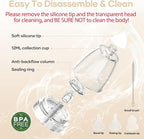 Nasal Aspirator for Baby - Baby Nose Sucker with 3 Suction Levels, Baby Nasal Aspirator, Electric Nose Suction for Baby with 3 Silicone Tips Music and Light, Rechargeable Snot Nose Sucker for Babies