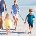 Accmor Toddler Leash with Key Lock, 2 in 1 Upgraded Anti Lost Wrist Link, 2 Packs Reflective Baby Leash with 360 Degree Rotating Connector and Adjustable Bracelet for Boys Girls Outdoor Travel, 6.56ft