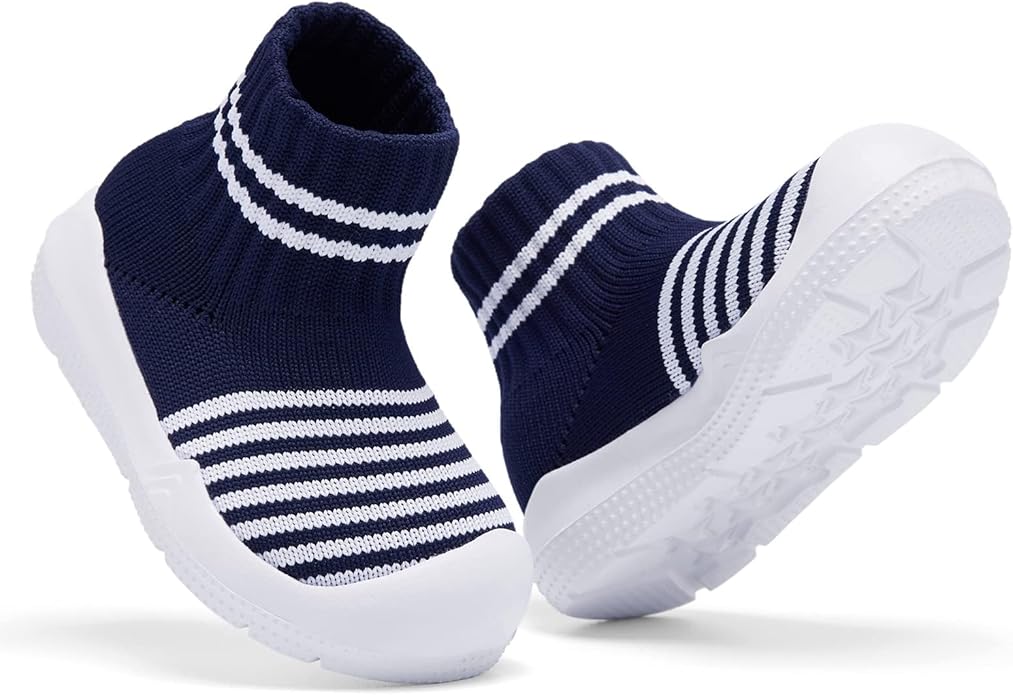 MORENDL Toddler Sock Shoes Baby Walking Shoes Infant Slippers Boys & Girls Non-Slip Sneakers