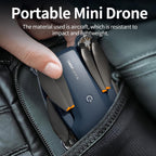 K417 Drone with Camera 1080P HD,Blue LED Lights AI Drones,90° Electric Adjustable with 2 Cameras for Adults,FPV Transmission,Remote Control Quadcopter with Altitude Hold for Beginners,Carry Case