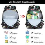 Accmor Toddler Harness Backpack Leash, Cute Excavator Kids Backpack with Anti Lost Wrist Link, Mini Child Backpack Wristband Tether Strap and Protection Leashes for Boys Aged 1-3 Years