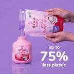 Arau Baby Foam Body Soap Refill, Lavendar Scent, Natural Plant Based Foaming Body Wash for Babies, Infants and Toddlers, Gentle on Sensitive Skin, No Artificial Fragrance or Additives, 15.21 Fl Oz