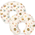 Nursing Pillow Covers 2 Pack, Breastfeeding Pillow Slipcovers Soft and Stretchy, Nursing Covers for Baby Girls Boys Newborn (B0DQTM9XZV)