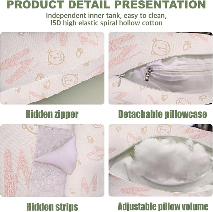 Pregnancy Pillows for Sleeping, Pregnancy Must Haves Body Pillow, Maternity Body Pillow for Adults, Support for Back, Legs, Belly, HIPS