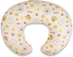 Nursing Pillow & Breastfeeding Pillow – Ergonomic C-Shape for Breastfeeding & Bottle Feeding, Breathable with Washable Cover, Tummy Time & Sitting Support (0-18Months)
