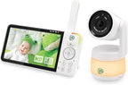 LeapFrog LF925HD Baby Monitor with Camera and Audio,1080p WiFi Remote Access Baby Monitor, 360° Pan & Tilt Camera, 8X Zoom, 5” 720p HD Display, Color Night Light &Vision, Two-Way Talk