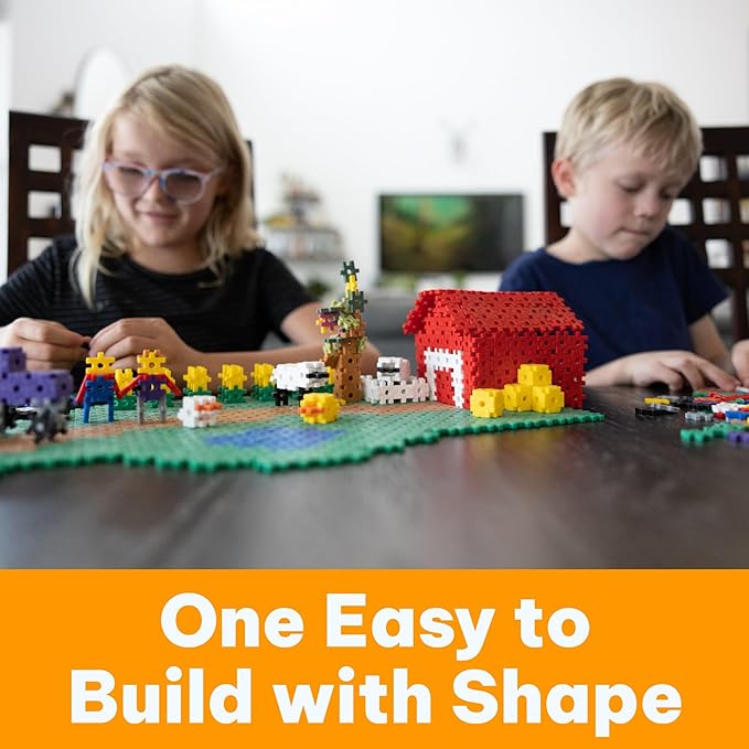 KADU 680pc Rainbow Classic Set - STEM/STEAM Building + Construction Toy, for Open + Imaginative Play - Ages 5+