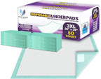 Disposable Bed Pads for Adults Extra Large 36 x 36 (50 Count) - Incontinence Bed Pads, Chuck Pads, Chux Pads, Changing Pads for Baby, Pee Pads for Kids