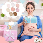 8 Pairs Newborn Baby Muslin Mittens 0-6 Months No Scratch Elastic Wrist Soft Breathable Gloves Bulk Cotton for Infant