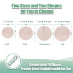 wegreeco Nursing Breast Pads (14 Pack) + Laundry Bag & Travel Storage Bag, 4.7 inch - Washable & Reusable Breastfeeding Nursing Pads (Rose Gold, Large, Contoured Shape)