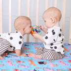 UOMNY Crib Sheet,Cat Crib Sheets Baby Sheet for Standard Crib and Toddler Mattresses Nursery Bedding Sheet Crib Mattress Sheets for Boys and Girls 1 Pack Toddler Sheet