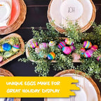 The Eggmazing Egg Decorator Easter Egg Decorator Kit - Arts and Crafts Set - Includes Egg Decorating Spinner and 8 Colorful Quick Drying Non Toxic Markers (Spring Green) - Packaging May Vary