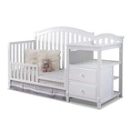 Sorelle Furniture Toddler and Full-Size Bed Adult Rails, Wood Bed Rail & Crib Conversion Kit, Converts Crib to Toddler or Full Bed, # 148 - White