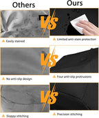 Car Seat Travel Bag for Airplane,Infant Seat Travel Bag with Shoulder Strap,Padded Car Seats Backpack with Reflective Stripes,Large Carseat Carrier Bag Travel Car Seat Cover, Black