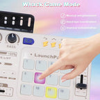 Magic4U Kids DJ Mixer, Toddler Rechargeable DJ Set with Lights, Sound Effect, Demo Songs and Reaction Music Games, Musical Toys Birthday Party Gift for 3-9 Years Old Girls Boys