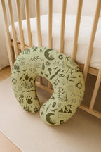 Nursing Pillow Covers 2 Pack, Breastfeeding Pillow Slipcovers Soft and Stretchy, Nursing Covers for Baby Girls Boys Newborn