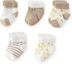 15 Pack Unisex New Born Boy Girls Hats Mittens Socks Sets Cotton Soft Infant Accessory 0-6 Months Baby Essentials