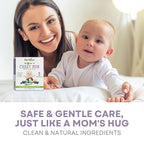 HERBION Naturals Baby Chest Rub, Ages 3 Months+, All-Natural Soothing Ointment with Coconut Oil, Eucalyptus, Lavender, Chamomile, Shea Butter, Petroleum & Menthol-Free, Non-GMO, 10.59 Oz, Pack of 3