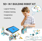 Smart Robot,72-in-1 STEM Educational Toy, Electronic Building Robots Toy, Robotics Learning Kit, Logical Training Kit, DIY Robot Building Set for Kids Ages 6+