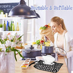 FEBSNOW 2 Pack Baby Wipes Dispenser, Portable Wipe Holder Container, Reusable Wet Wipes Pouch, Lightweight Travel Wipes Case