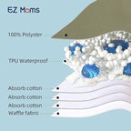 EZ Moms 6 Packs Toddler Potty Training Underwear Absorbent Training Pants Toilet Training Pants 2T-7T